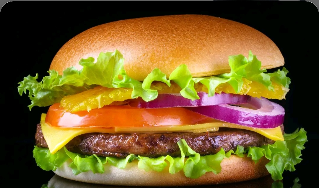 Mushroom Swiss Beef Burger