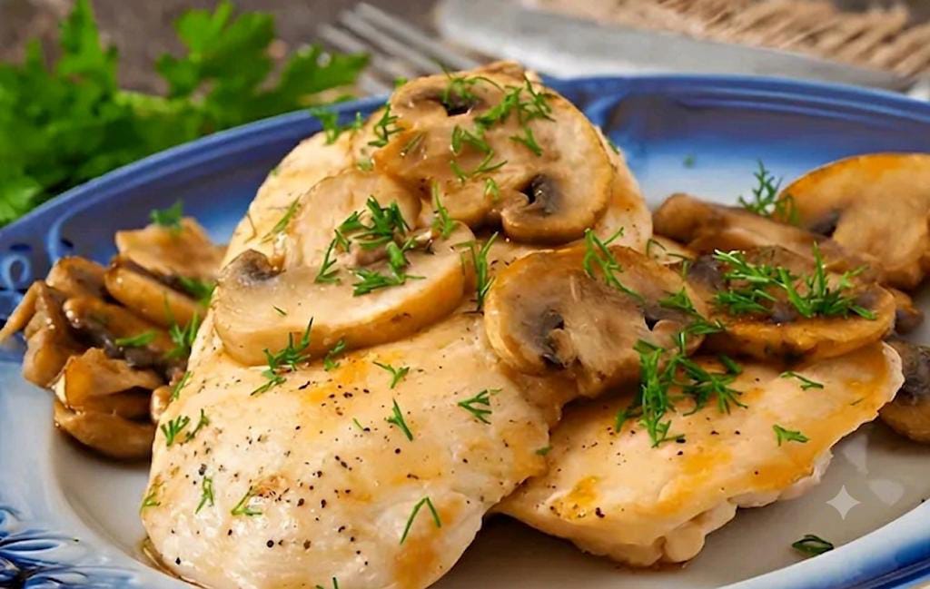 Mushroom Chicken with Mushrooms