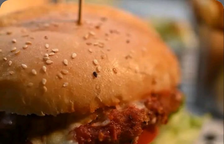 Mushroom Beef Burger