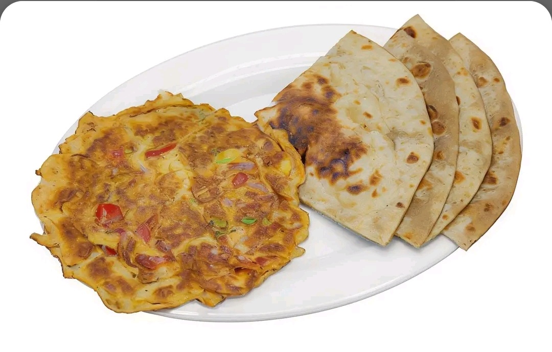 Omelette Desi Ghee Paratha