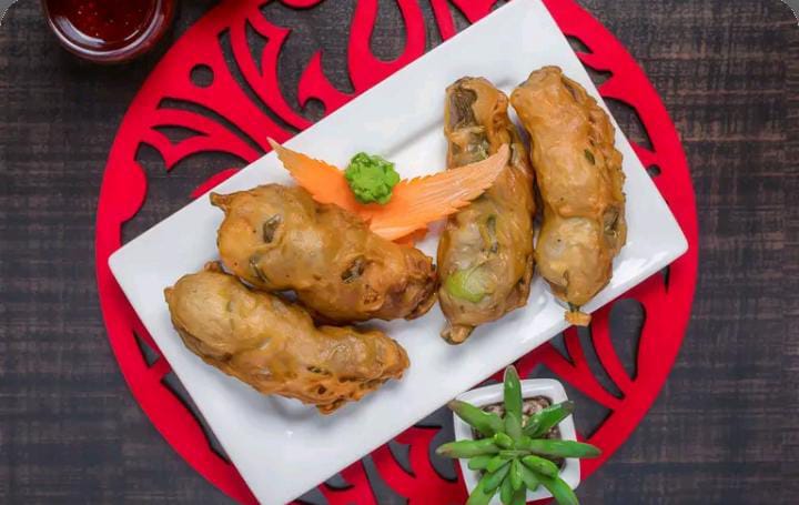 Beef Stuffed Green Chillies