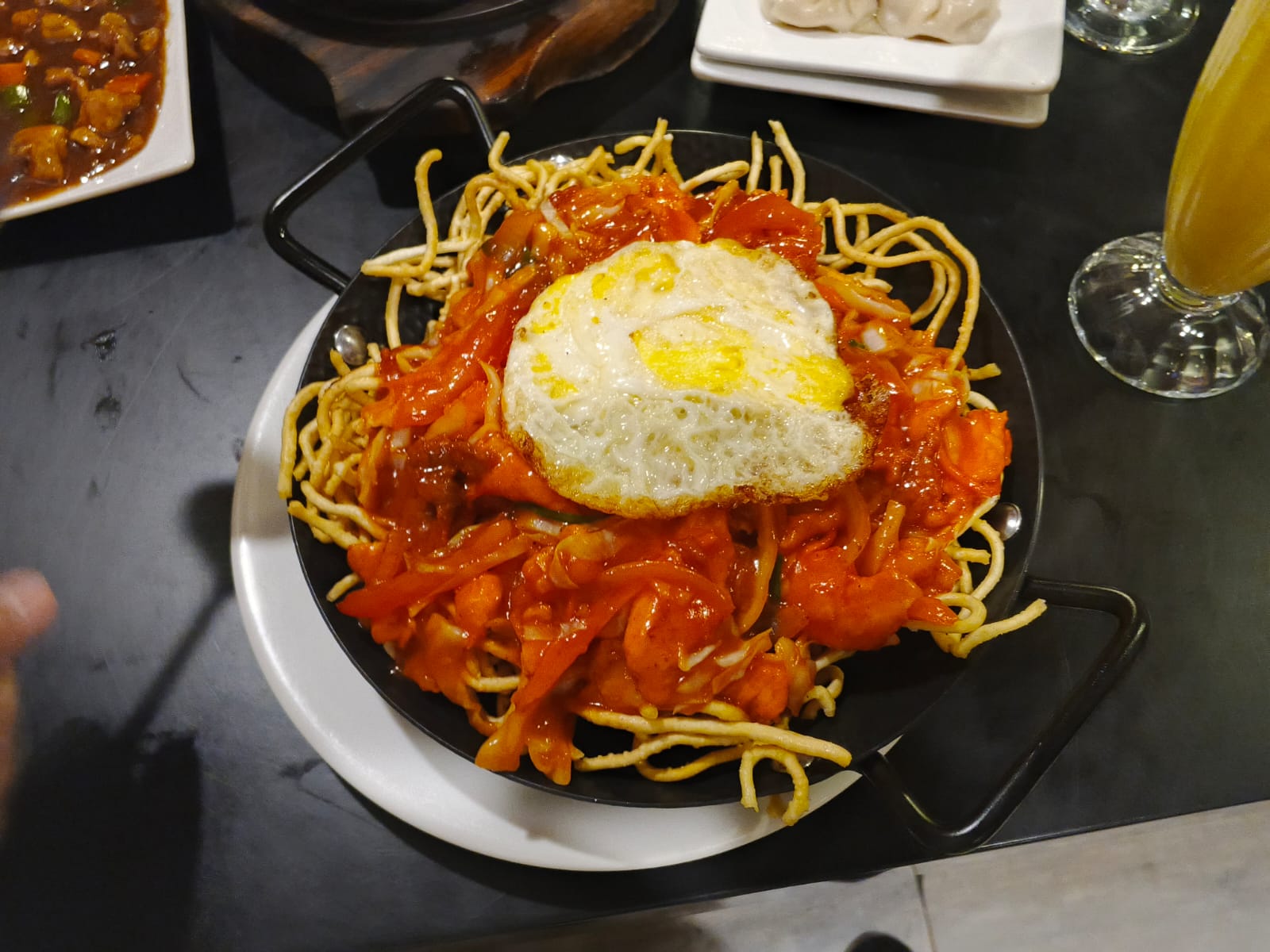21 American Chop Suey (with crispy noodles)