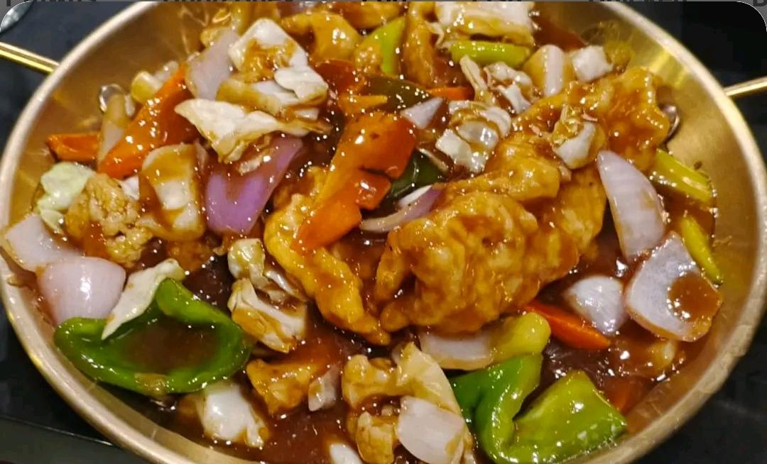 30 Fish with Chilies and Vegetables