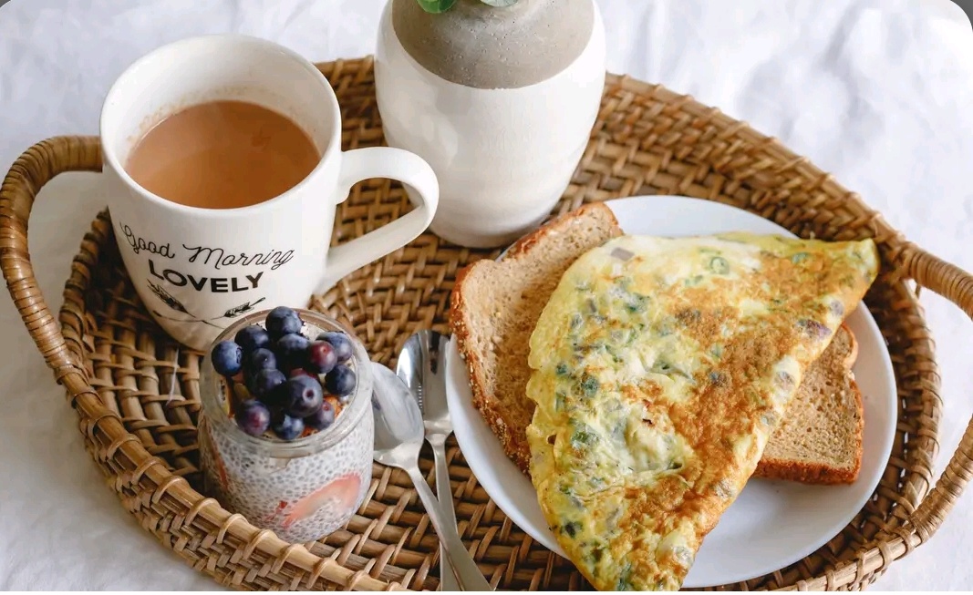 Green Chilli Egg Omelette