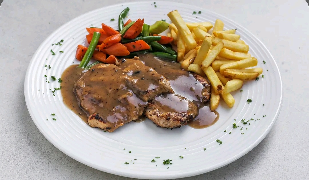 Chicken Pepper Steak