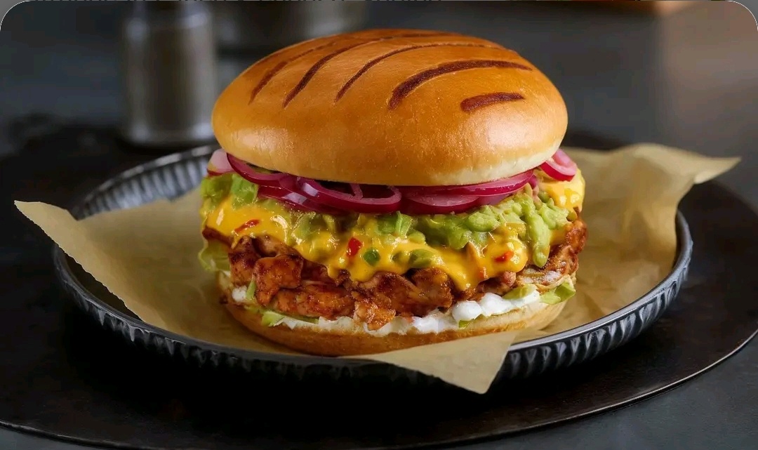 Mexican Chicken Burger