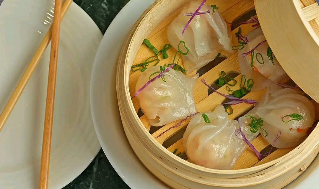 Har Gow (Steamed Chicken Dumplings) 5 Pc
